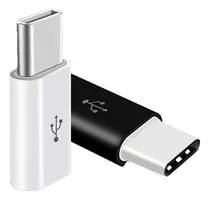 Comprar Convertidor de adaptador micro USB macho Female X USB-C (tipo C), color blanco