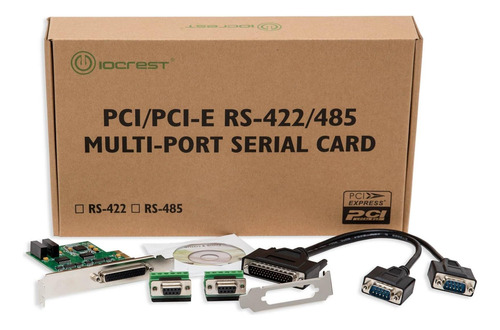 Tarjeta Syba 2 Puertos Db9 Pci-express 20 X1 (si-pex)
