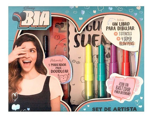 Set De Artista Bia Disney Original Artistica