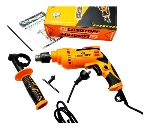 Agujereadora Taladro Percutor 13mm 600w 3000rpm Lusqtoff
