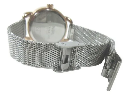 Reloj Coach Para Dama Plateado W6182
