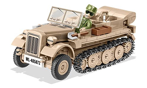 Cobi Toys 283 Pcs Hc Wwii /2273/ Sd.kfz.10 Demag D7