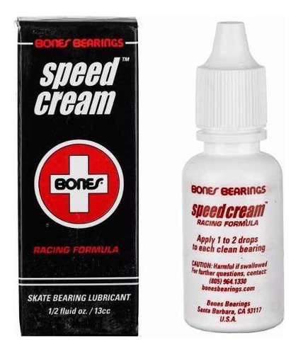 Óleo Lubrificante Bones Speed Cream Para Rolamentos Skate