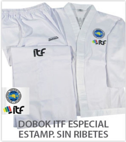 Dobok Taekwondo Especial Itf Granmarc 8oz Canadiense Oficial