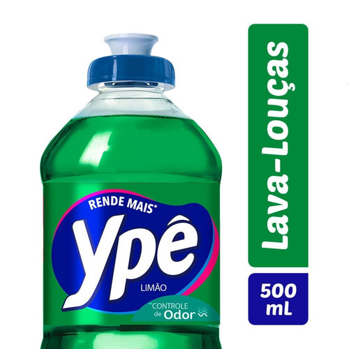 Detergente líquido limão 500ml Ypê