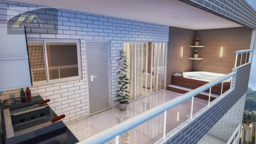 Imagem 2 de 30 de Apartamento Com 2 Dormitórios À Venda, 80 M² Por R$ 350.000 - Vila Guilhermina - Praia Grande/sp - Ap2542