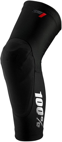 Rodilleras P/bici 100% Teratec Knee Guards Black Mtb Dh All