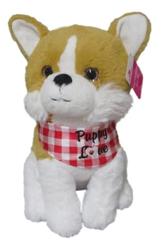 Peluche De Perro Corgui Regalo Toda Ocasión.