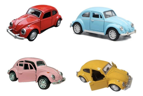 Carro De Juguete Volkswagen Vocho Colección Colores A Elegir
