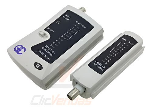 Testador Rj45 Cabos Rede Lan Internet Utp Rj11 C/bolsa