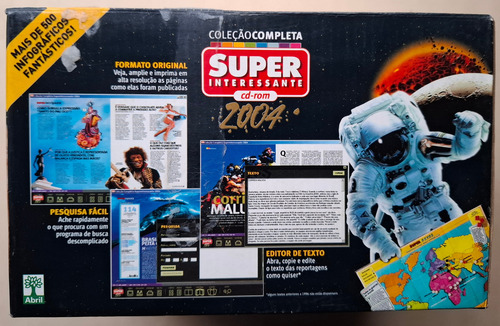 Cd Rom Super Interessante Box Completo 8 Mídias + Folheto (Usado)