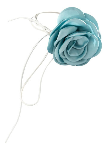 Gargantilla De Flores Rosas Gargantilla Floral Estilo