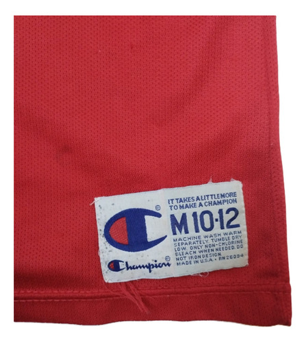 Camiseta Chicago Bulls Champion Jordan (Usado)