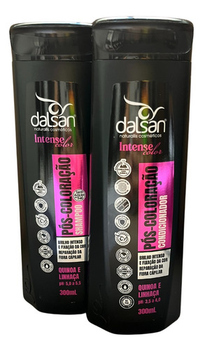 Kit Shampoo E Condicionador Intense Color Dalsan 2x300ml