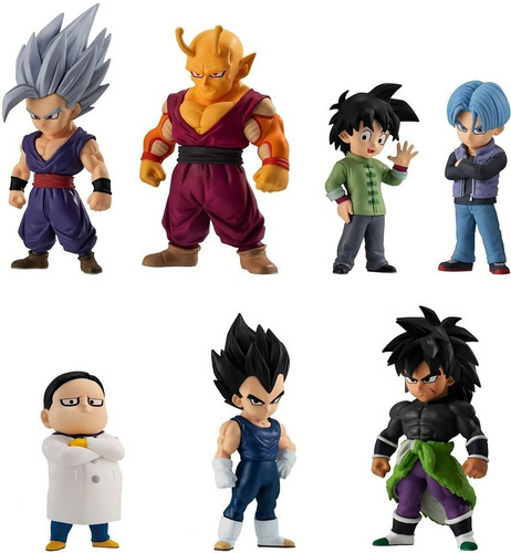 Dragon Ball Adverge Vol16 Superhero Set Minifiguras 7pz 5cm