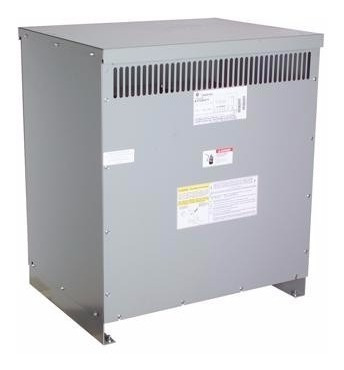Imagen 1 de 6 de Transformador Trifasico Seco General Electric 45kva 480-208