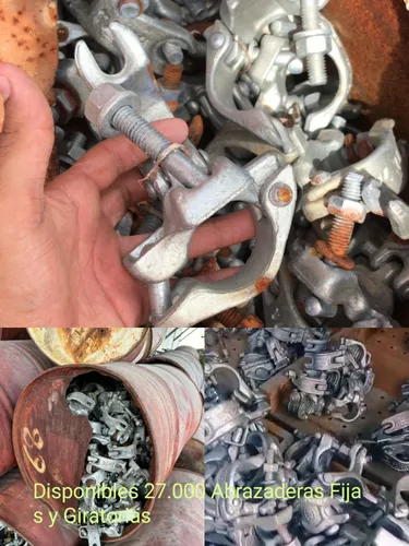 Abrazaderas Móviles Y Fijas (Usado)