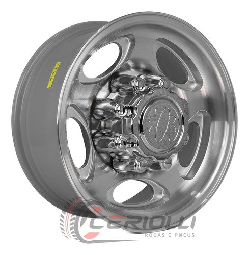 Roda Ford F250 Xlt Aro 16 8x170 Krmai M27 / Valor Unitário Cor Prata Diamantada 8x170