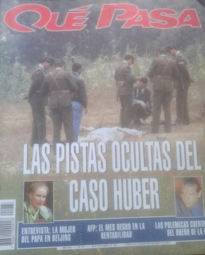 Revista Qué Pasa N° 1277 / 30-09-1995 / Pistas Caso Huber