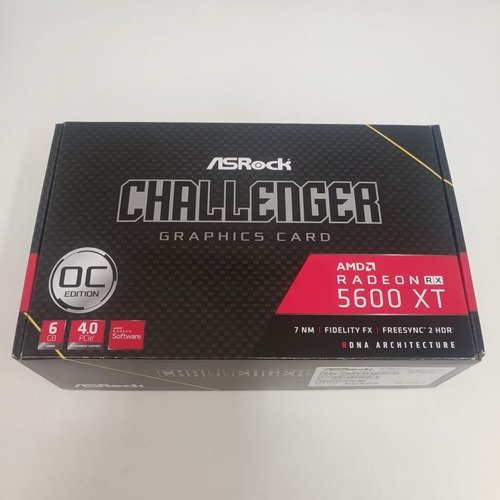 Tarjeta De Video Amd Radeon Rx 5600 Xt Challenger D 6g Oc