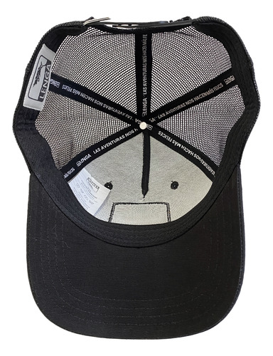 Jockey Trucker Mujer Canvas Base Las Torres Negro Lenga®