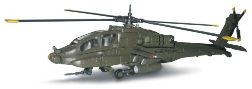 New-ray 1 55 D C Ah-64 Apache Helicoptero