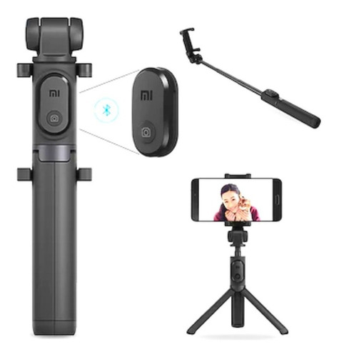 Palo Xiaomi Mi Bluetooth Selfie Stick + Trípode Y Mando