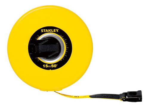 Cinta Métrica Larga Reforzada Fibra De Vidrio 15mts Stanley