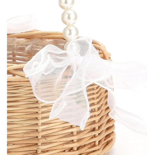A Cesta De Flores Para Boda Cesta De Flores De Mimbre Cesta