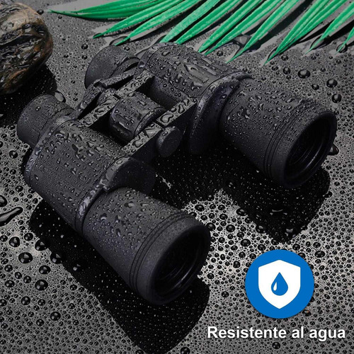 Imagen 3 de 5 de Binoculares Vak 20x50a Ahulados Agua Alcance 10 Km Protector