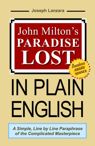 Libro El Paraíso Perdido En La Llanura De John Milton En Ing