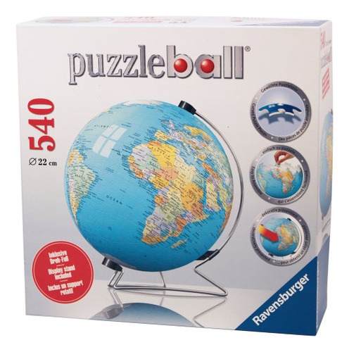 Ravensburger 3d The Earth Puzzleball  540 Piezas