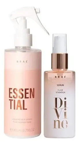 Braé Kit Essential 260ML + Divine Plume (2 Produtos)