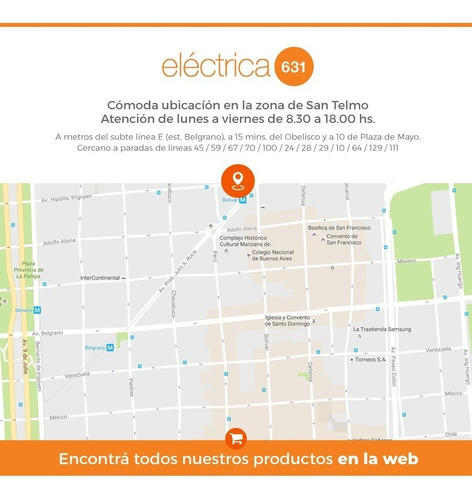 Imagen 5 de 5 de Luminaria Led Extrachata 16w Luz Blanca Osram 60cm Por E631