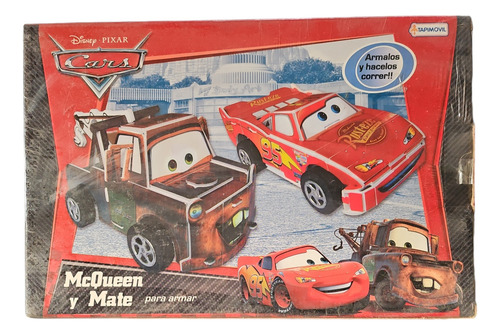 Juego De Armado Disney Cars Mcqueen Y Mate