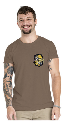 Polera Harry Potter Hufflepuff Peliculas Algodón Wiwi