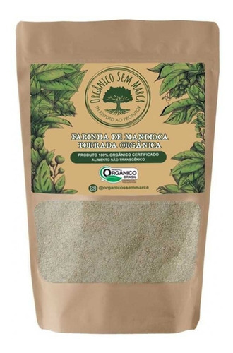 Farinha De Mandioca Torrada Orgânica 500g - Osm