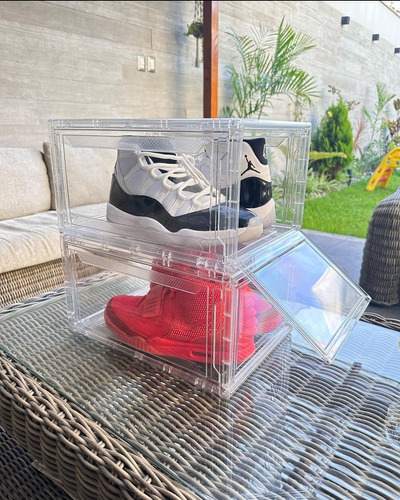 Caja Acrilica Transpararente Para Zapatillas