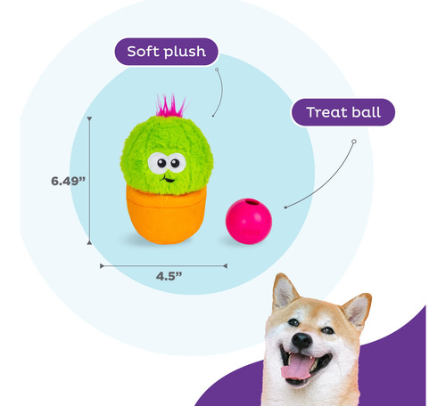Puzzle Interactivo Para Perros De Peluche Outward Hound Nina
