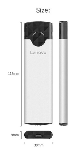 Pendrive Ssd Lenovo 256gb Usb-c De Alta Velocidad.