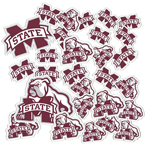 Adhesivo De Universidad Estatal De Mississippi Bulldogs...