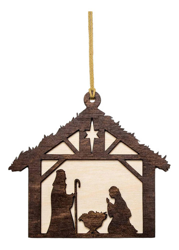 Colgante De Ventana De Navidad, Adorno Colgante, De Jesús,