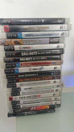 Lote De Jogos Ps3 - 19 Jogos Das Fotos