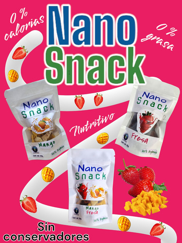 Nano Snack Mango Fresa