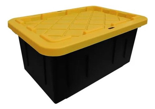 Caja Homz Multiusos 21 Galones Apilable - Uso Rudo 3 Piezas