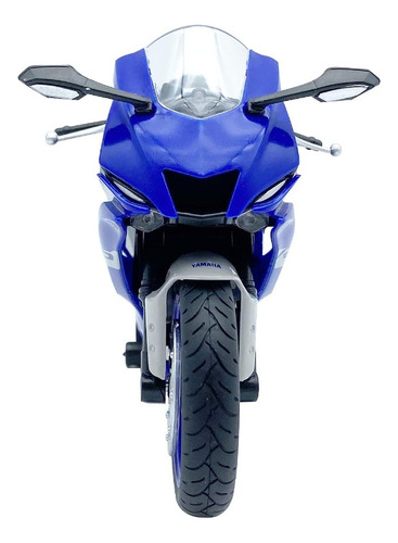 Motocicleta Colección Yamaha Yzf R6 Escala 1:12 Moto