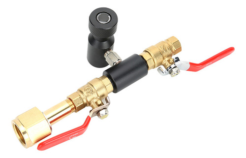 Adaptador De Recarga: Cilindro De Co2, Válvula Doble De Llen