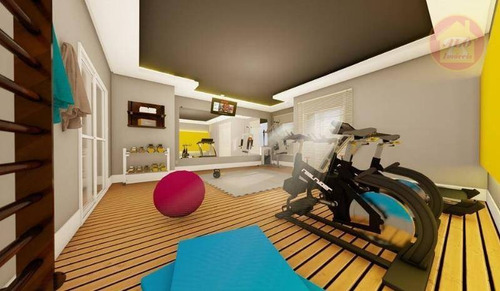 Apartamento À Venda, 58 M² Por R$ 315.000,00 - Caiçara - Praia Grande/sp - Ap5120