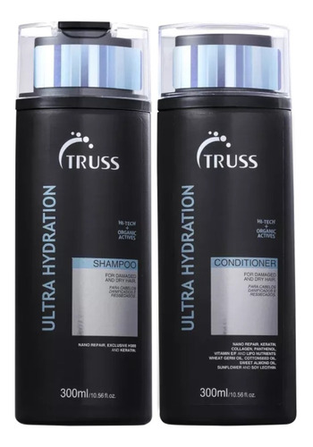 Truss Ultra Hydration Shampoo + Condicionador 2x300ml