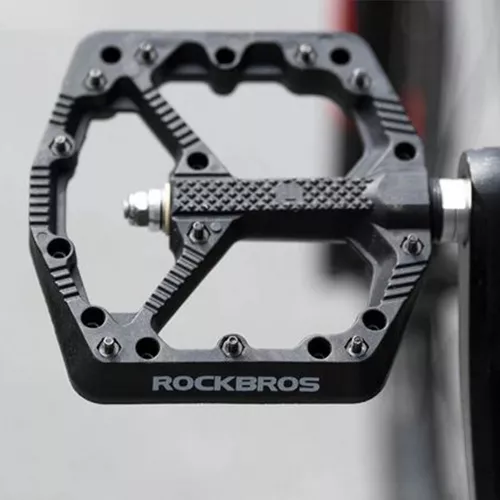 Pedales Mixtos Rockbros Plataforma / Fijación. Mtb Bicicleta